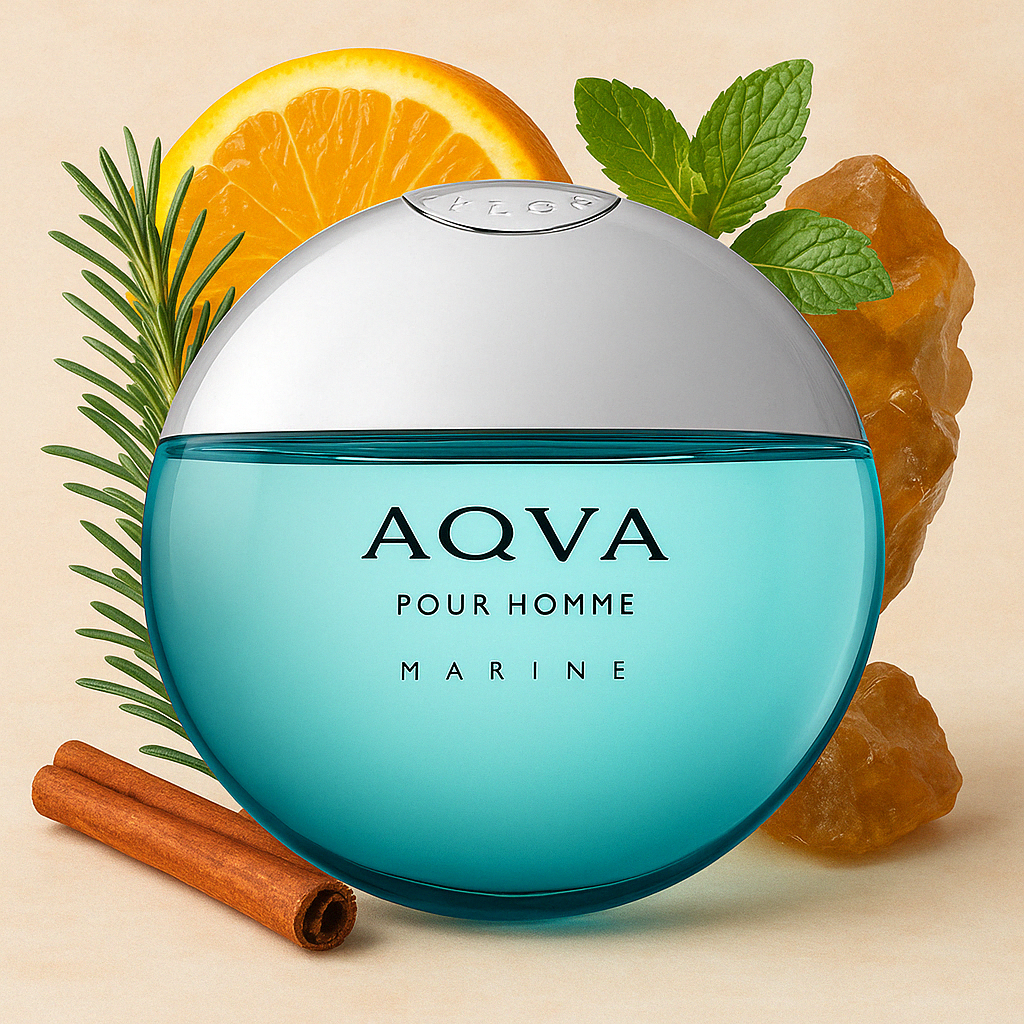 Bvlgari Aqva Pour Homme Marine 100ml Eau de Toilette – Fresh, Aquatic, and Invigorating Men's Fragrance