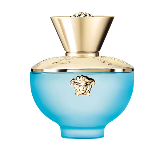 Versace Dylan Turquoise Eau de Toilette 100ML | Fresh & Vibrant Women's Fragrance | 100ml Long-Lasting Scent