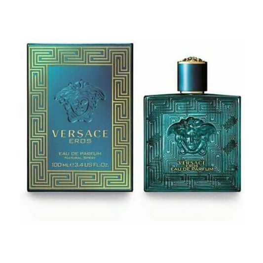 Versace Eros Eau de Toilette | Powerful & Fresh Men's Fragrance | 100ml Long-Lasting Scent